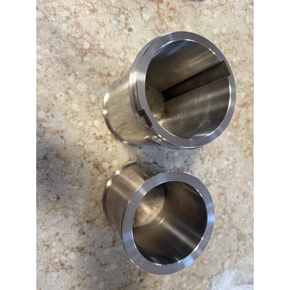 Heavy Duty Industrial Stainless Steel Cylinders Machined Metal Components 2pc